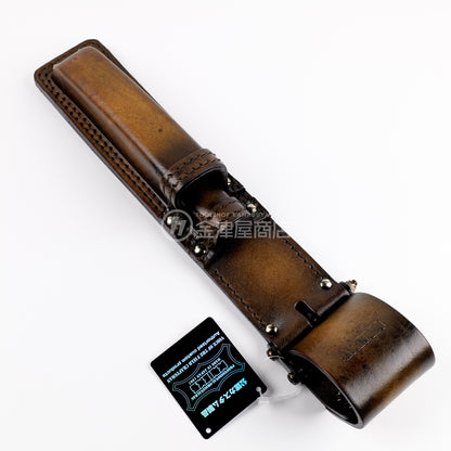 ニックス(KNICKS) チェーンタイプ親子２段ヌメ革ノミホルダー 5分～1寸用 KN-105DX【ヴィンテージカラー】-