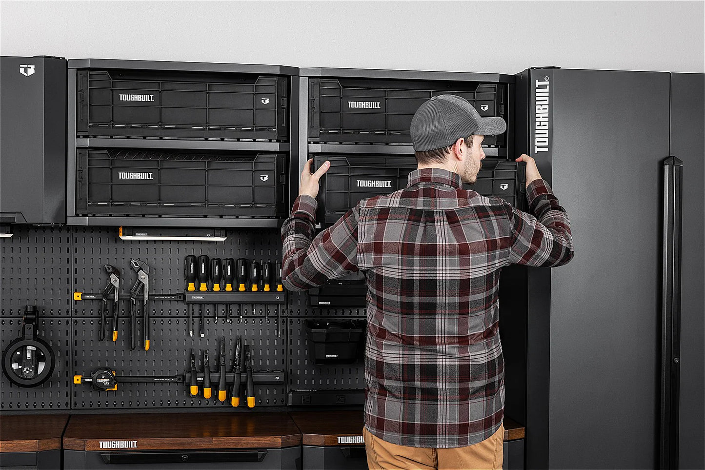 TOUGHBUILT フォールディングクレートボックス TB-G1-A42-26-