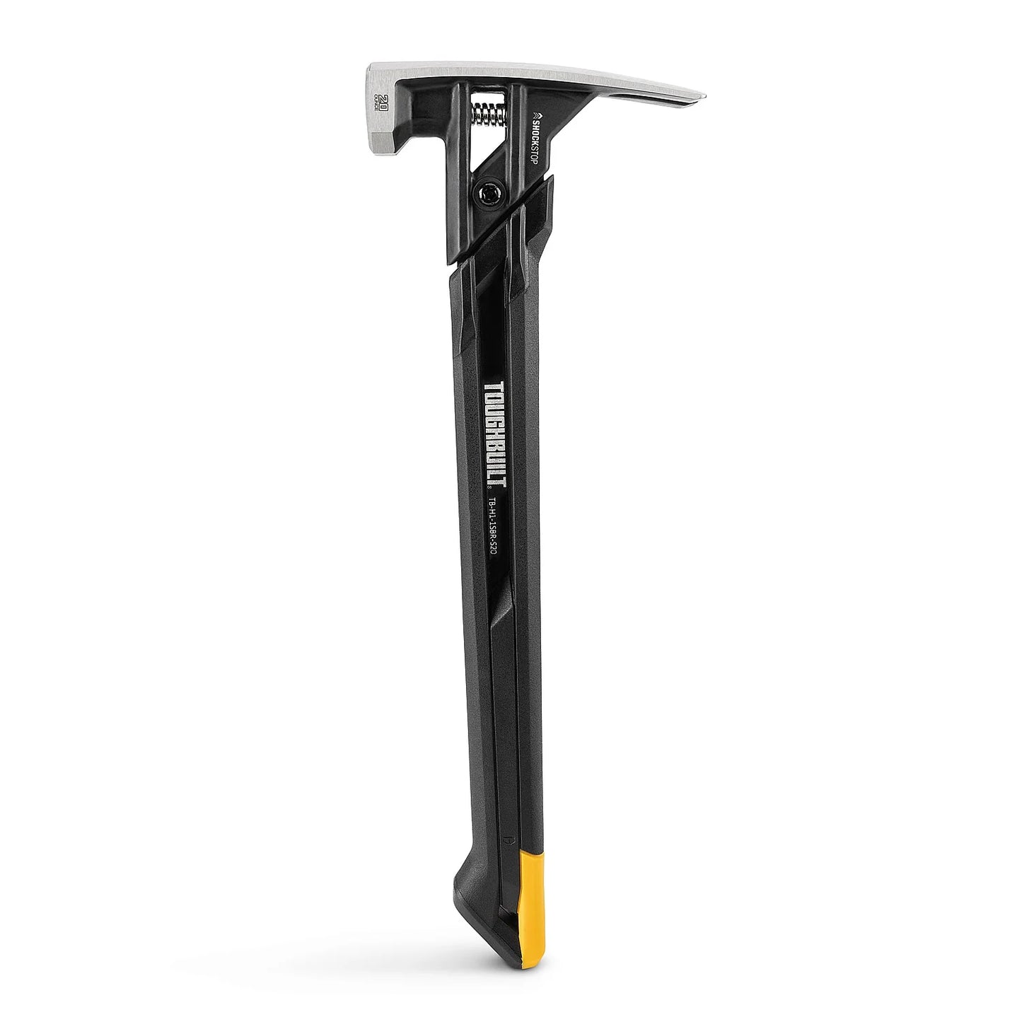 TOUGHBUILT 20oz ShockStopリップハンマースムースフェイス TB-H1-1SBR-S20-