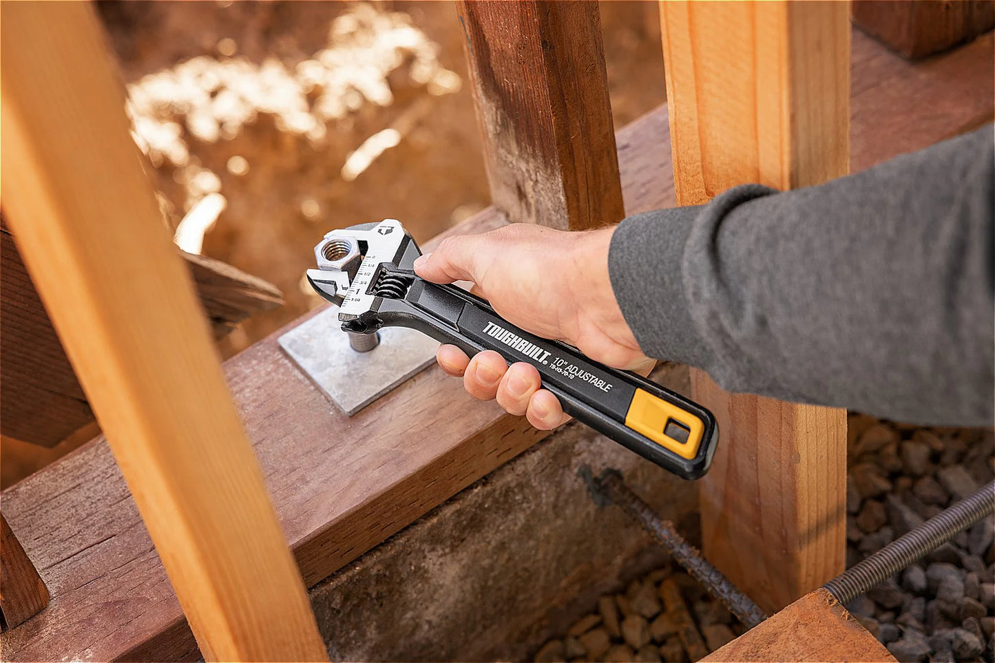 TOUGHBUILT アジャスタブルレンチ10in TB-H3-70-10-