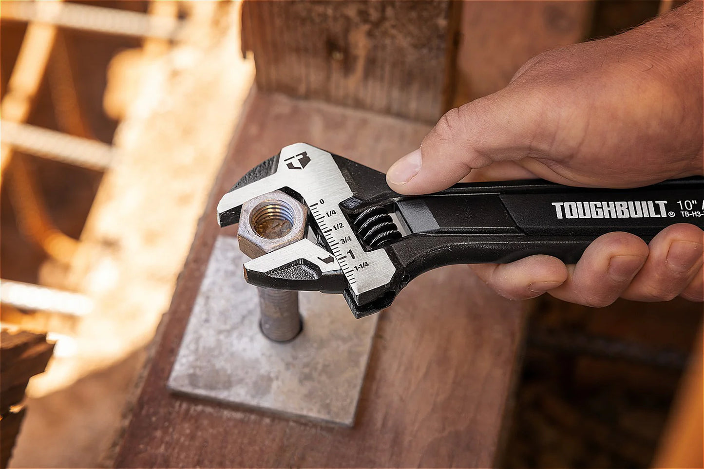 TOUGHBUILT アジャスタブルレンチ10in TB-H3-70-10-