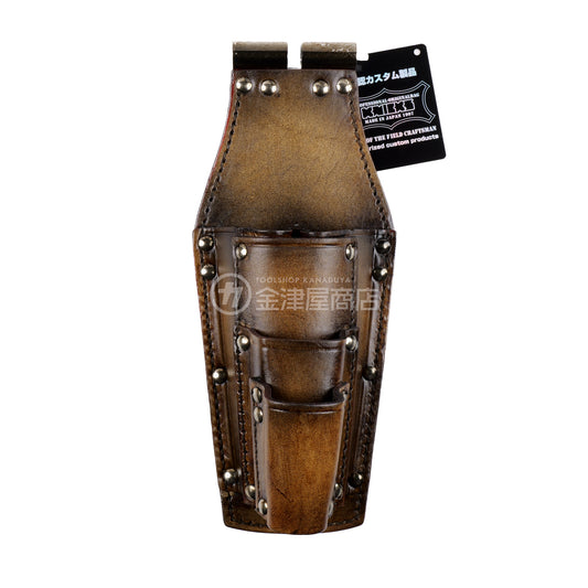 ニックス(KNICKS) チタン補強プレート入ペンチ・ニッパー・ドライバーホルダー TIT-302PDX【ヴィンテージカラー】-