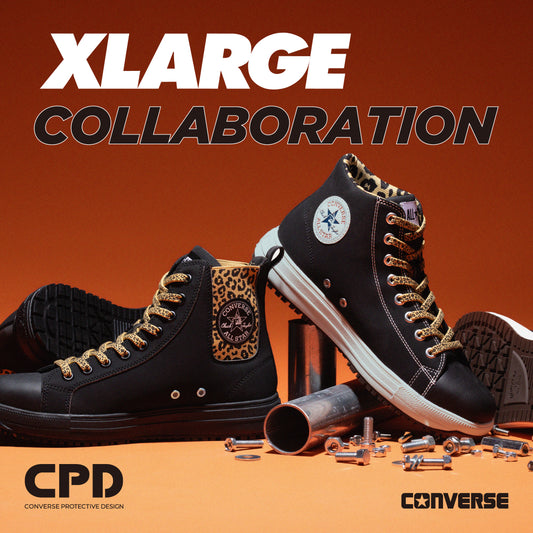 CONVERSE CPD ALL STAR PS SIDEGORE HI / XLARGE ブラック/レパード【限定】