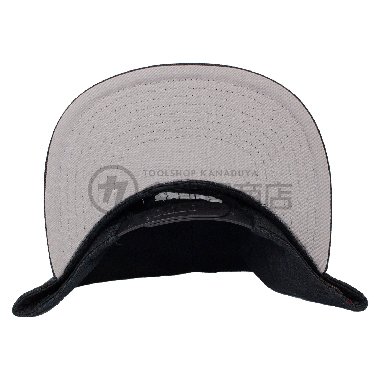 ニックス（KNICKS）プロダクトロゴ フラットバイザーキャップ ブラック-帽子-KN-CPP-金津屋商店
