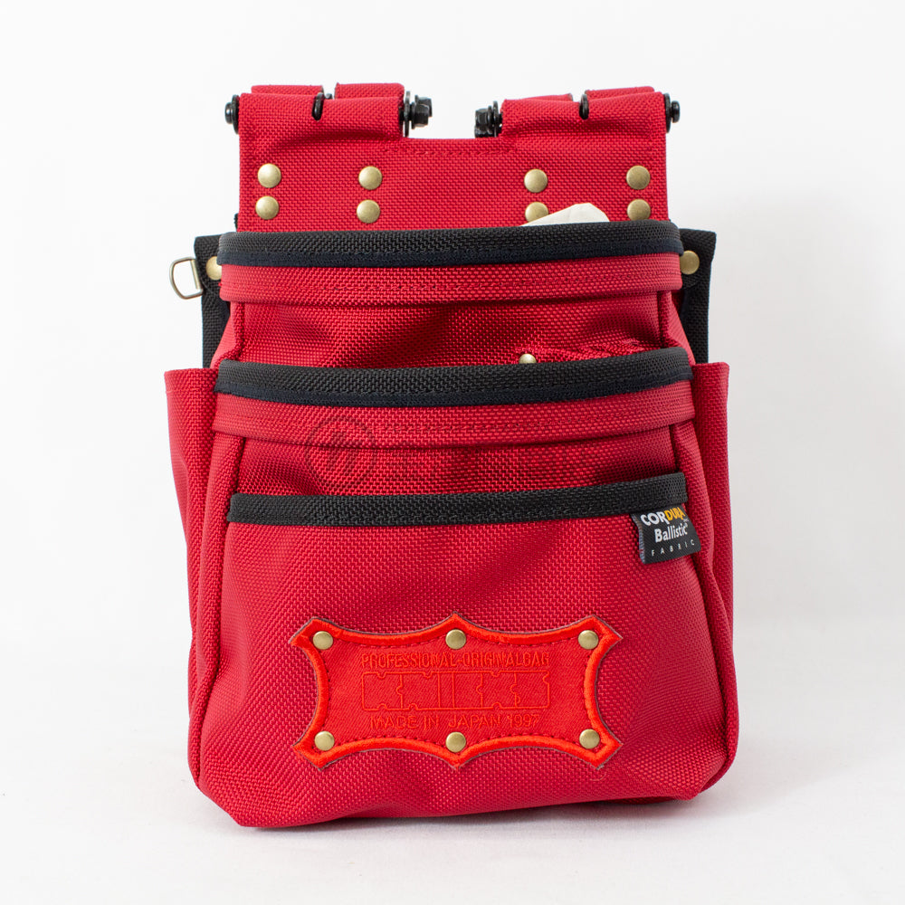 KNICKS Cordura Ballistic Fabric Chain Type 3 Tier Waist Bag BA