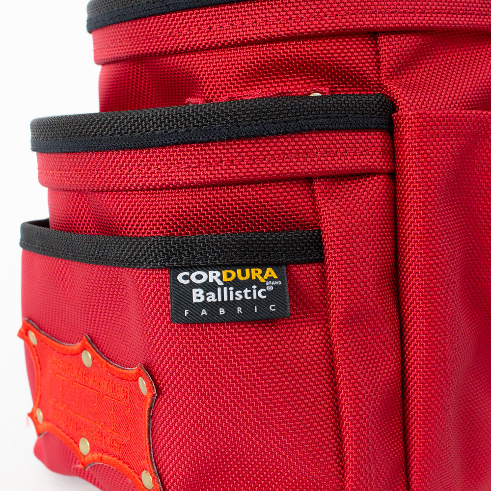 KNICKS Cordura 彈道織物鍊式 3 層腰包 BA-301DDX-R