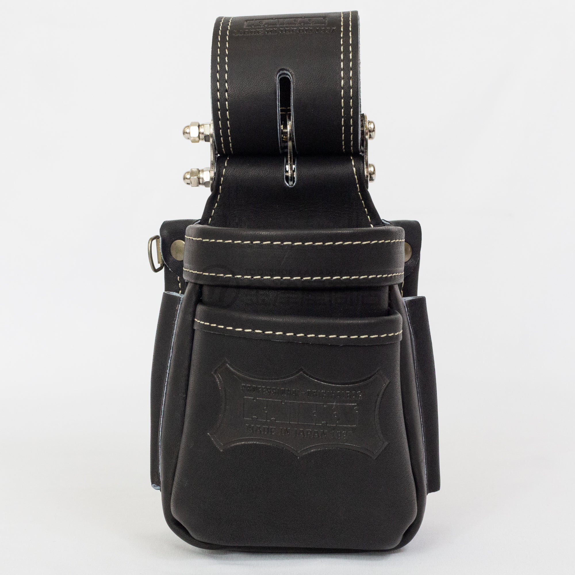 ニックス チェーン式最高級硬式グローブ革小物腰袋(ブラック) KGB-201VADX - 3